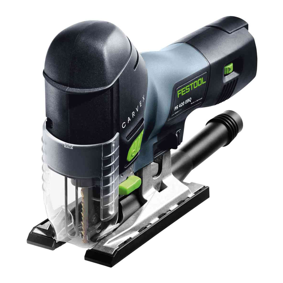 Festool Carvex PS 420 EBQ Original Operating Manual