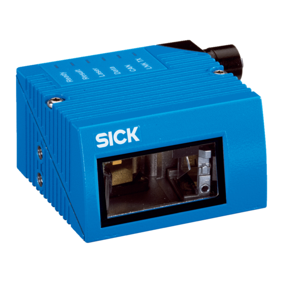 SICK CLV620 Operating Instructions Manual