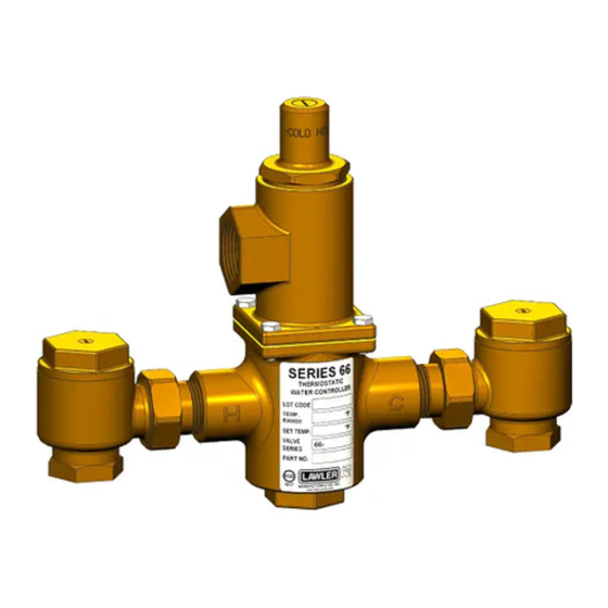 Lawler 66-25 Installation & Maintenance Manual