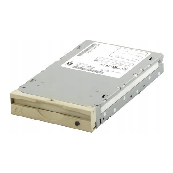 Iomega Zip ATAPI Drive Quick Install Manual