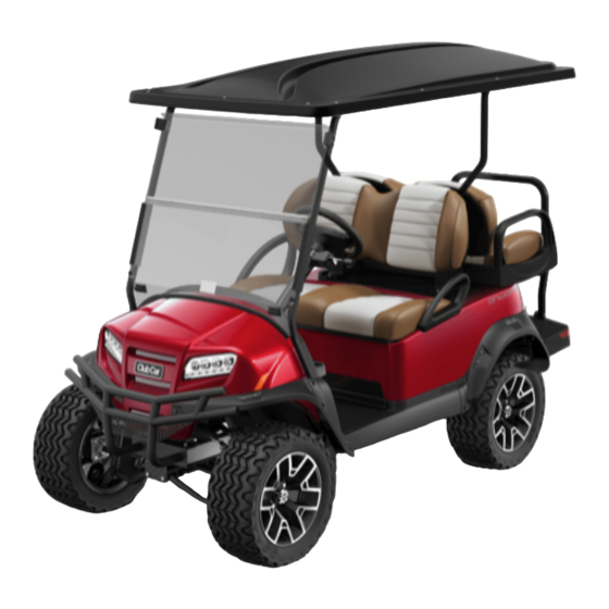 Club Car ONWARD 4 PASSENGER LIFTED GASOLINE Operator's Manual