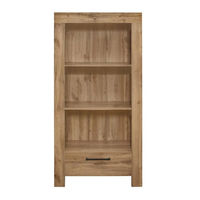 Birlea COMPTON BOOKCASE Assembly Instructions Manual