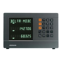 HEIDENHAIN ND 760 User Manual