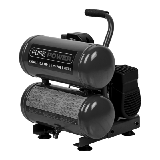 User Manuals: PurePower PPAC052 Air Compressor