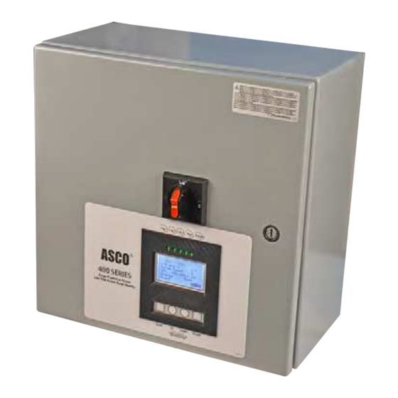 Asco 400 Series Quick Start Manual