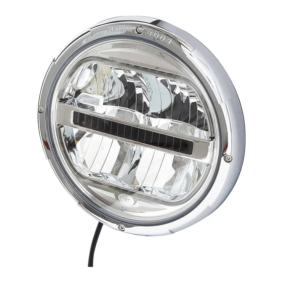 Hella RALLYE 3003 LED Installation Instructions Manual