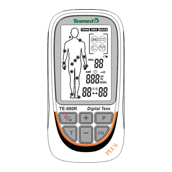 Tesmed TE-880R PLUS User Manual