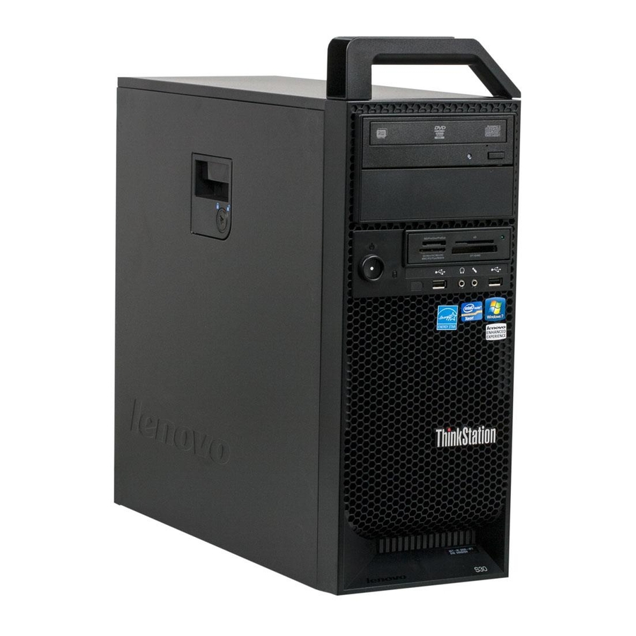 Lenovo ThinkStation S30 Manual D'utilisation