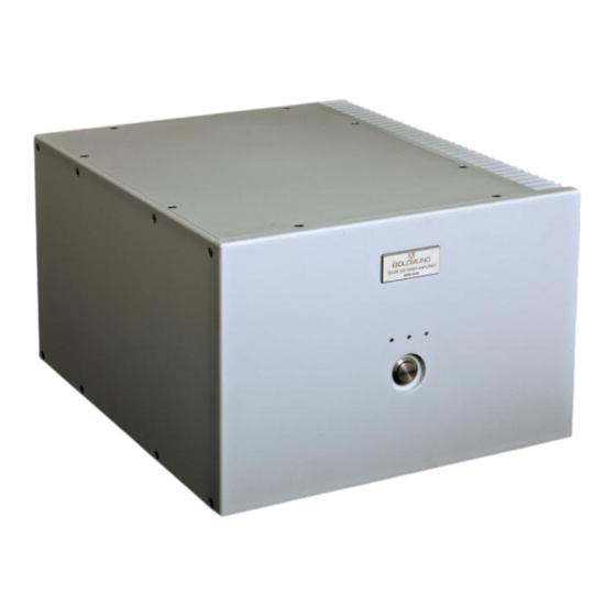 Goldmund TELOS 153 User Manual