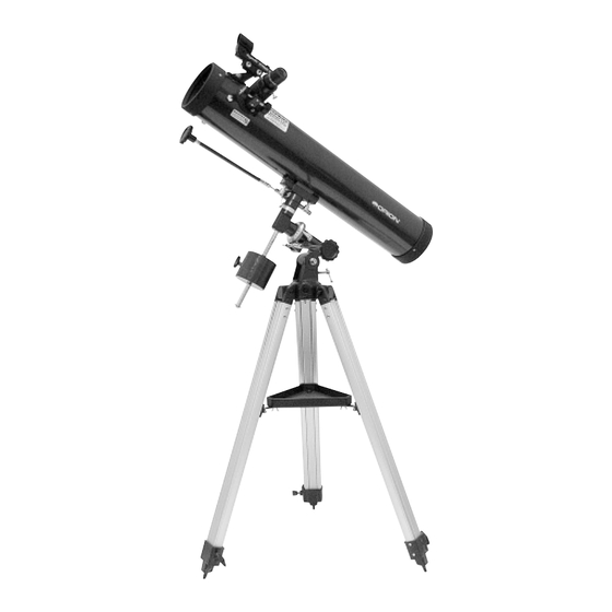 ORION TELESCOPES & BINOCULARS SpaceProbe 3 EQ 9844 Manuals