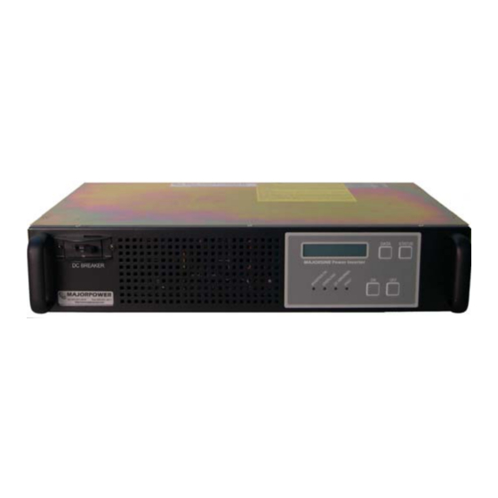 Majorpower Corporation Majorsine Installation & Operation Manual