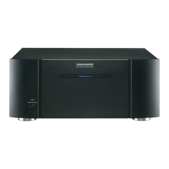 Marantz MM8003 User Manual
