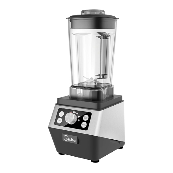 Midea CyclonBlade MBL17HS Speed Blender Manuals