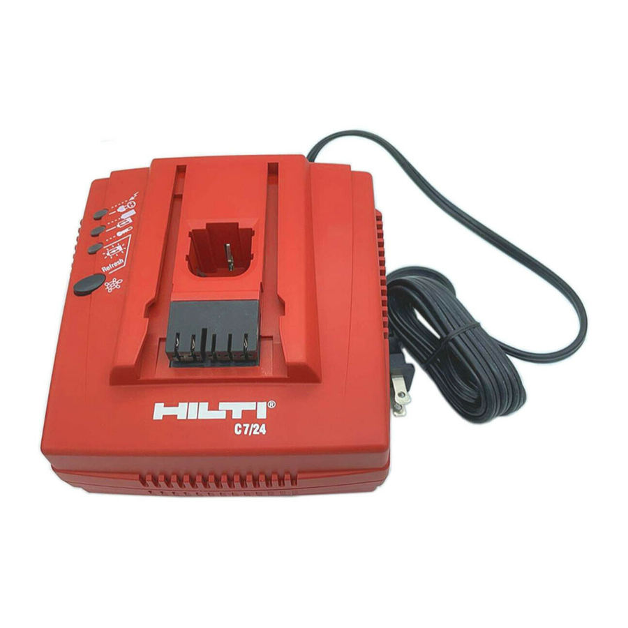 Hilti C7 Original Operating Instructions