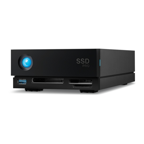 LaCie 1big Dock SSD Pro User Manual