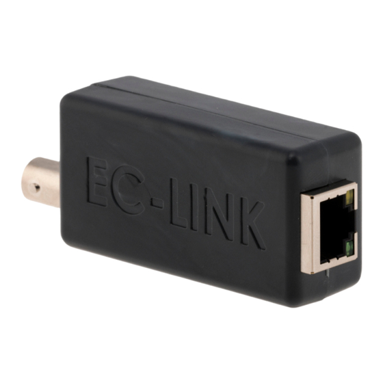 NVT Phybridge EC-Link Quick Start Manual