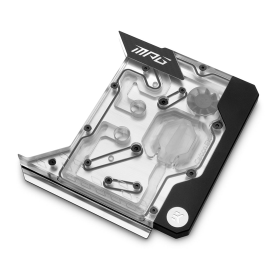 ekwb EK-MSI Z690 Carbon EK X User Manual