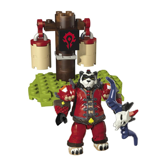 Mega Bloks World of Waarcraft Rojo 91050 Quick Start Manual