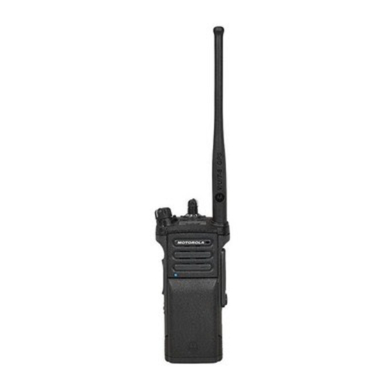 Motorola ASTRO APX 8000 Series Quick Reference Card