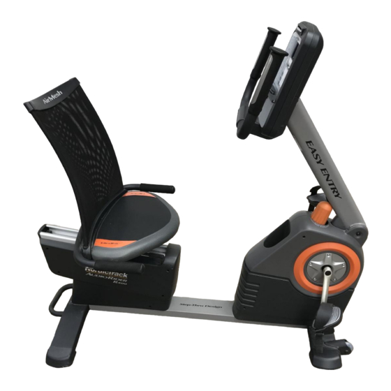 NordicTrack R400 Audio Rider Bike Manual