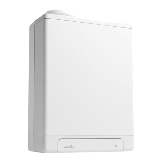 Intergas 18OV Installation, Service And User Instructions Manual