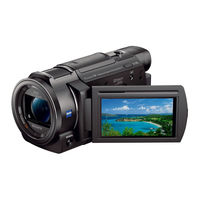 Sony Handycam FDR-AXP35 How To Use Manual