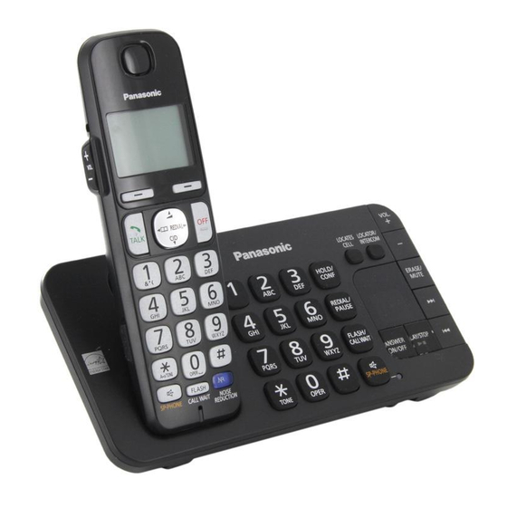 Panasonic KX-TGE270S Service Manual