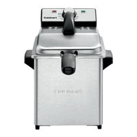 Cuisinart CDF-130A Instruction And Recipe Booklet