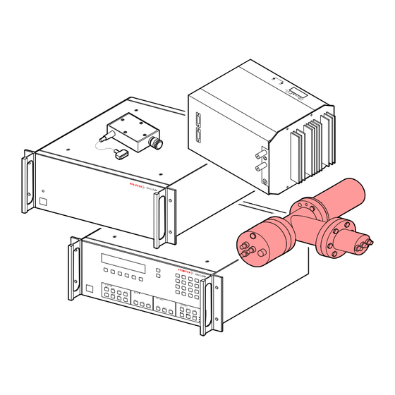 Pfeiffer Vacuum QMG 422 Operating Instructions Manual