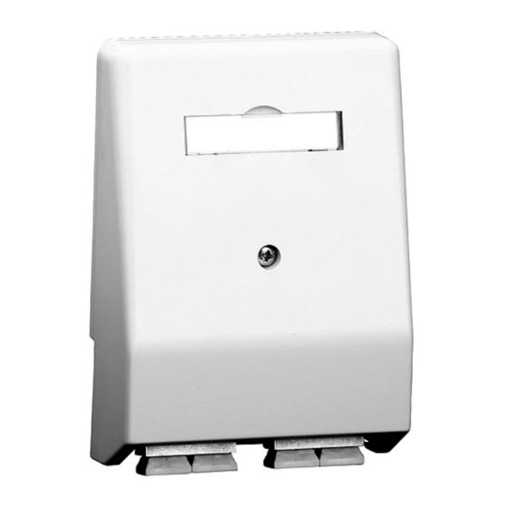 Metz Connect OpDAT 4 UP ST Mounting Information
