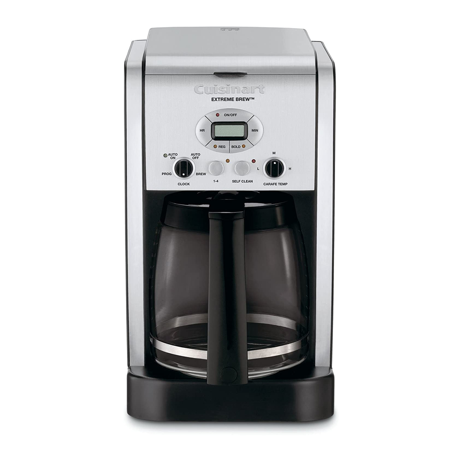 Cuisinart DCC2650E Instructions Manual