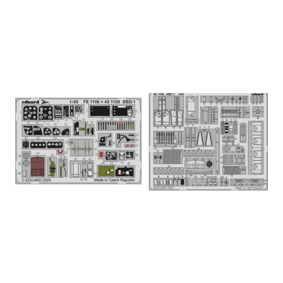 Eduard SBD-1 Manual