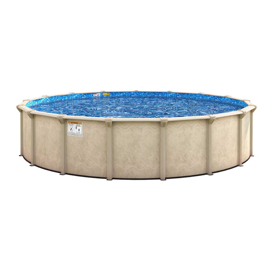 Doughboy CENTURY Above Ground Pool Manuals