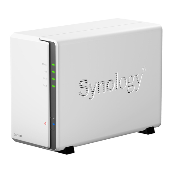 Synology DiskStation DS213j Manuals