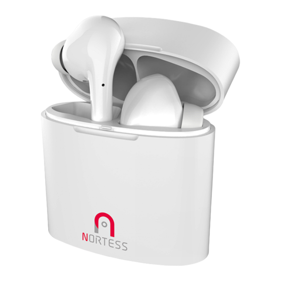 NORTESS NTEARBUDS50 Bluetooth Headphones Manuals