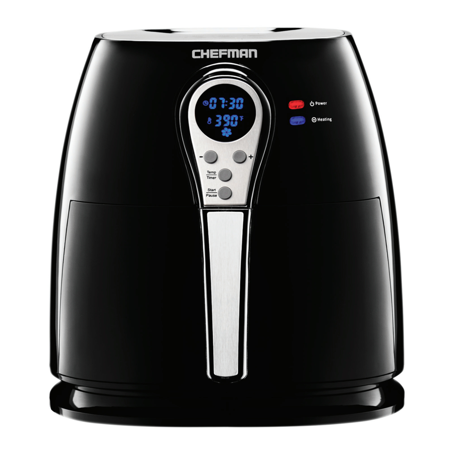 Chefman RJ38-P1 Digital Air Fryer Manual