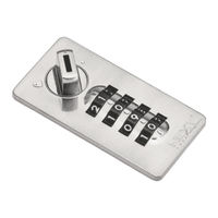 Digilock Next Mech Dial Combo Product Manual