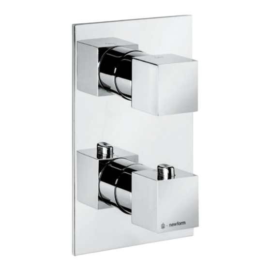 newform 67646E Instructions Manual