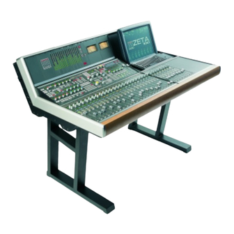Calrec ZETA 100 Manuals