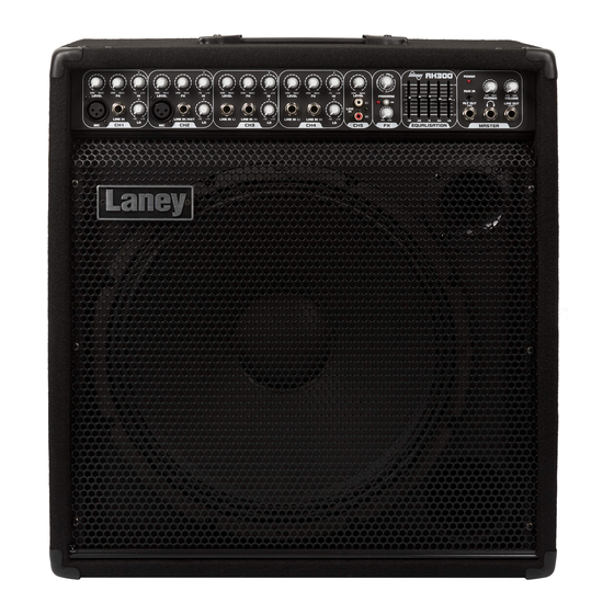 Laney AudioHub AH150 Combo Amp Manuals