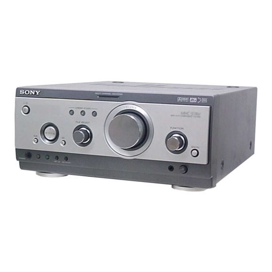 Sony ta-s9d Service Manual