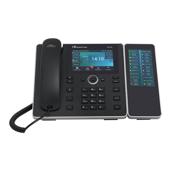 AudioCodes 450HD Installation Manual