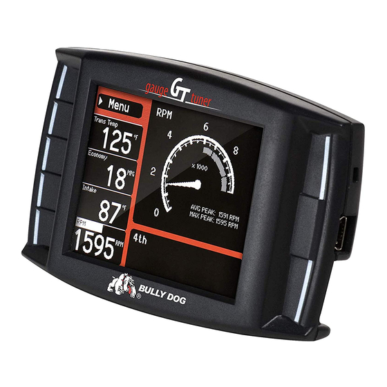 Bully Dog GT GAS Manual