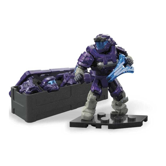 Mega Construx HALO PRO BUILDERS UNSC SPARTAN III GLB76 Manual