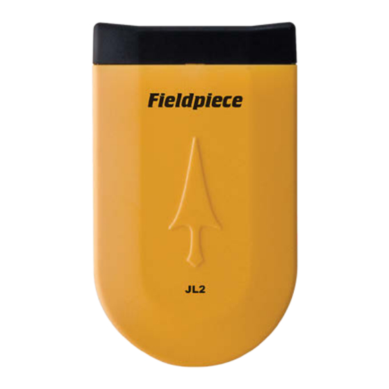 Fieldpiece JL2 Quick Start Manual