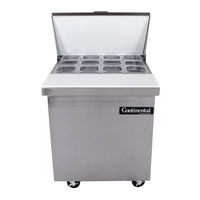 Continental Refrigerator SW27-12M Specifications