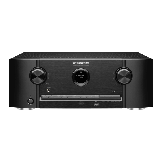 Marantz SR5010 Quick Start Manual