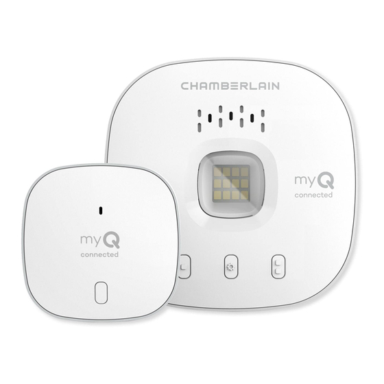 CHAMBERLAIN MYQG0401 QUICK START MANUAL Pdf Download ManualsLib