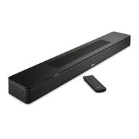 Bose SMART Soundbar 600 Manual