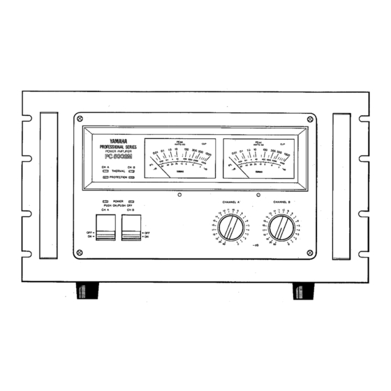 Yamaha PC5002M Service Manual